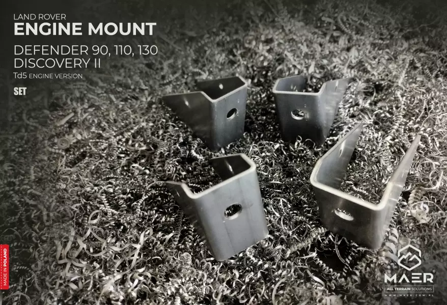 Land Rover Defender, Discovery II Td5 ENGINE MOUNT set